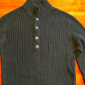 Ribbed Cotton Sweater - Banana Republic
